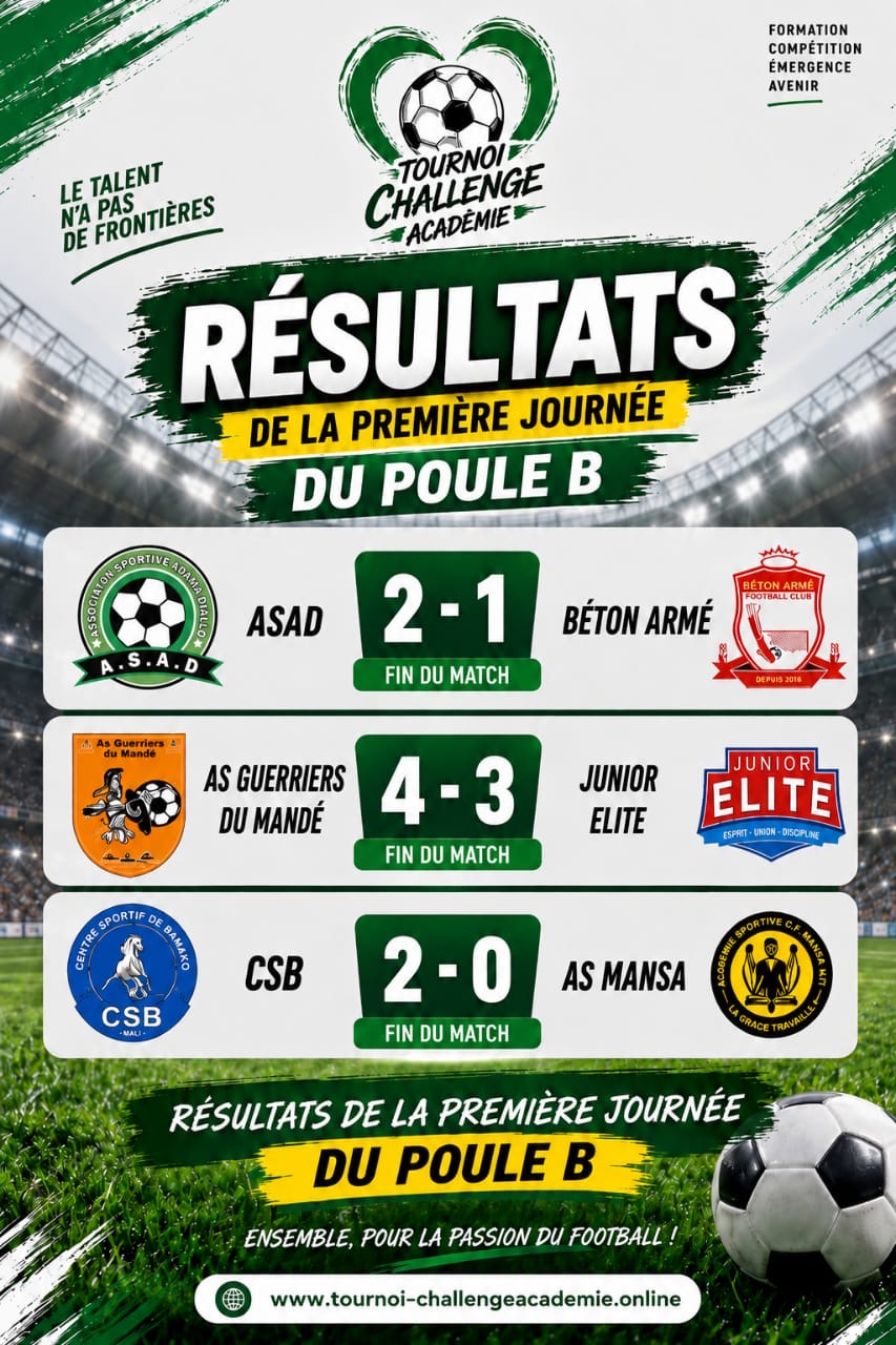 TOURNOI CHALLENGE 2026